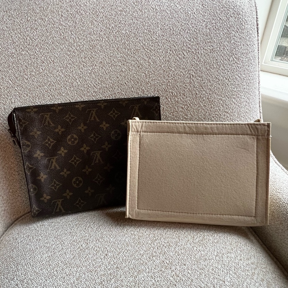 Louis Vuitton Toiletry 26 bag with 3rd party organizer, second hand